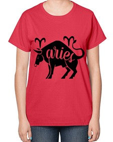 Aries 104# - aries-  Ladies T-Shirt