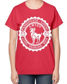 Aries 4# - aries-  Ladies T-Shirt