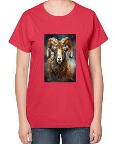 Aries 54# - aries-  Ladies T-Shirt