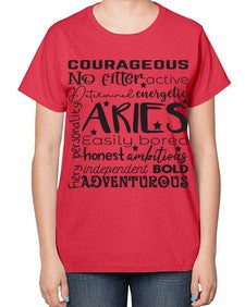 Aries 564# - aries-  Ladies T-Shirt
