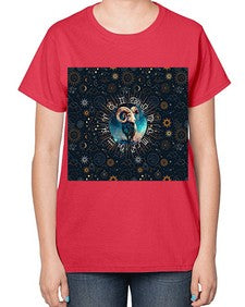 Aries Straigth 95# - aries-  Ladies T-Shirt