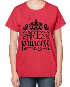 Aries princess 114# - aries-  Ladies T-Shirt