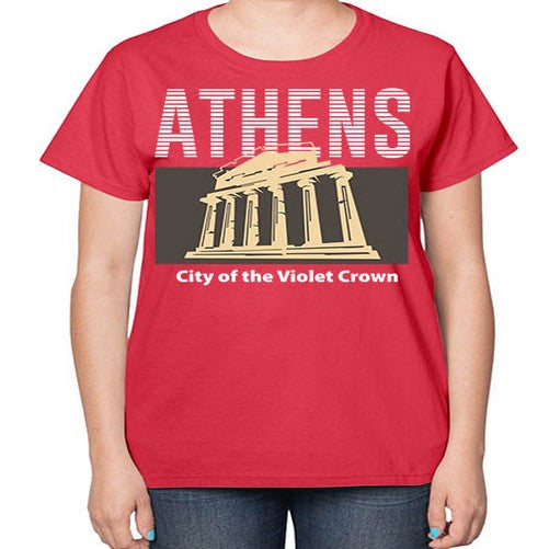 Athens 368# - cities-  Ladies T-Shirt