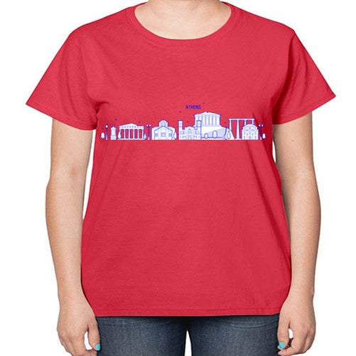 Athens 370# - cities-  Ladies T-Shirt