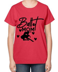 Ballet mom 75# - ballet-  Ladies T-Shirt