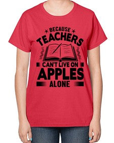 Because teacher Style 67# - teacher-  Ladies T-Shirt
