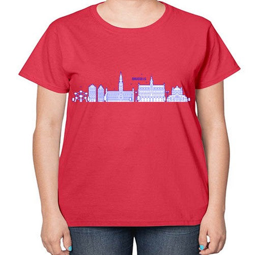 Brussels 509# - cities-  Ladies T-Shirt