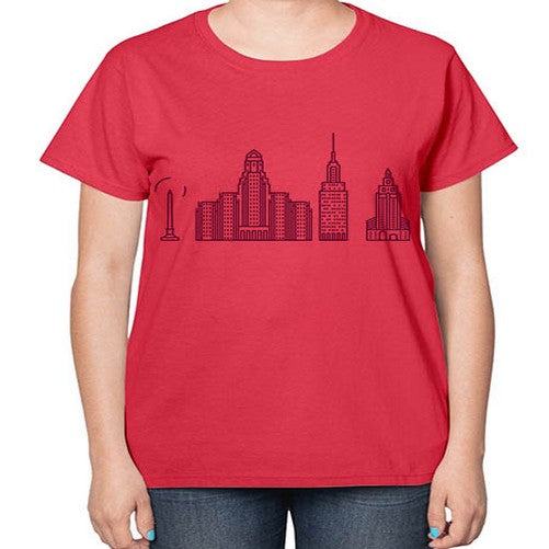 BuffaloNY 519# - cities-  Ladies T-Shirt