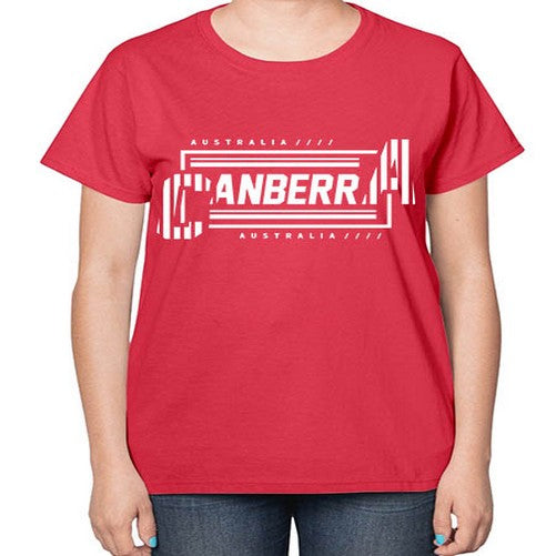 Canberra 542# - cities-  Ladies T-Shirt