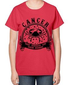 Cancer 13# - cancer-  Ladies T-Shirt