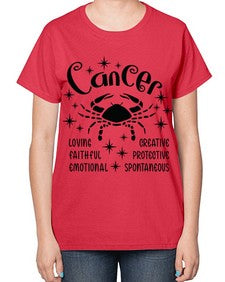 Cancer 144# - cancer-  Ladies T-Shirt