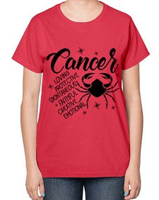 Cancer 151# - cancer-  Ladies T-Shirt