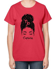 Capricorn Woman - capricorn-  Ladies T-Shirt