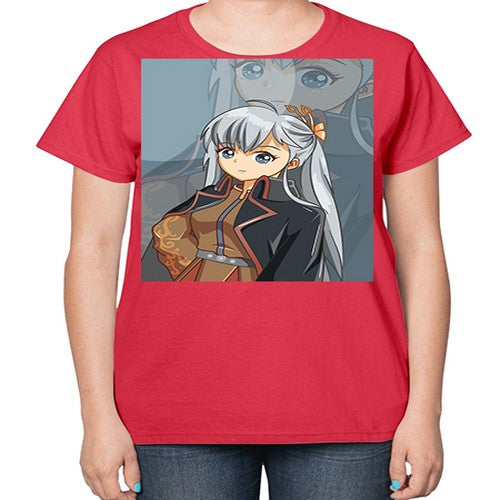 Cute princess game 65# - anime-  Ladies T-Shirt