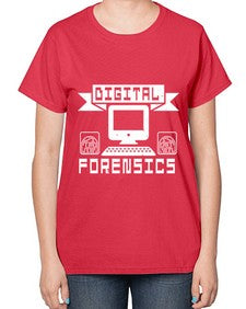 Digital forensics 51# - computer-  Ladies T-Shirt