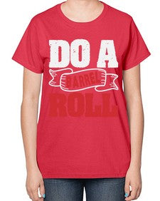 Do a barrel roll 5# - video games-  Ladies T-Shirt