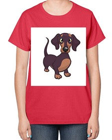 dog 113# - dogs-  Ladies T-Shirt