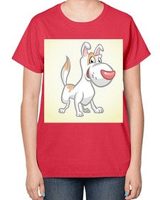 dog 114# - dogs-  Ladies T-Shirt