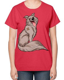 dog 98# - dogs-  Ladies T-Shirt