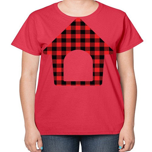 Dog House Style 98# - dogs-  Ladies T-Shirt