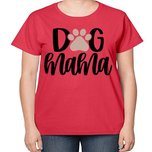 Dog Mama Style 28# - dogs-  Ladies T-Shirt