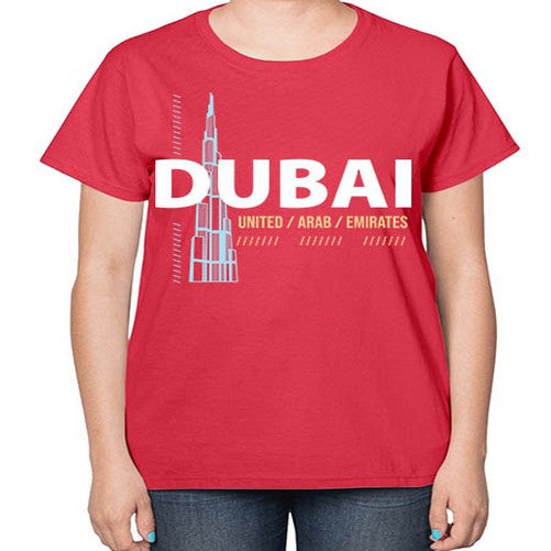 Dubai 687# - cities-  Ladies T-Shirt
