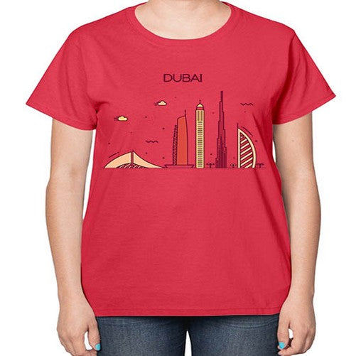 Dubai 688# - cities-  Ladies T-Shirt