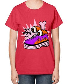 Forever cool 126# - cartoon general-  Ladies T-Shirt