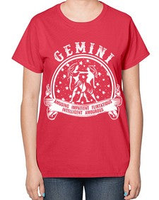 Gemini 10# - gemini-  Ladies T-Shirt