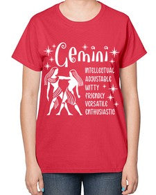 Gemini 221# - gemini-  Ladies T-Shirt