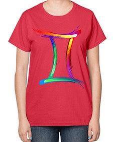 Gemini 222# - gemini-  Ladies T-Shirt