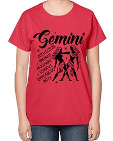 Gemini 223# - gemini-  Ladies T-Shirt