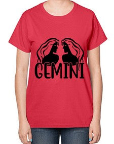 Gemini 227# - gemini-  Ladies T-Shirt