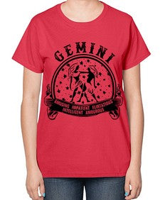 Gemini 9# - gemini-  Ladies T-Shirt