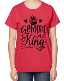 Gemini king 228# - gemini-  Ladies T-Shirt