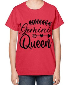 Gemini queen 232# - gemini-  Ladies T-Shirt