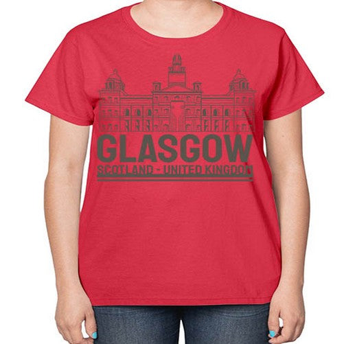 Glasgow 772# - cities-  Ladies T-Shirt