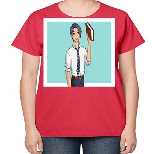 Happy teacher 185# - anime-  Ladies T-Shirt
