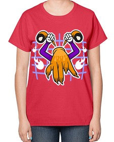 Haunted spy 137# - cartoon general-  Ladies T-Shirt