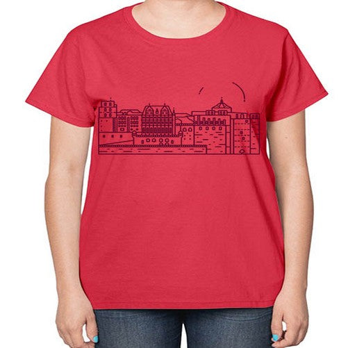 Heidelberg 832# - cities-  Ladies T-Shirt