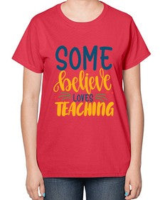 Holiday Teacher design Style 176# - teacher-  Ladies T-Shirt