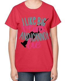 I Like Big Veins And I Can Not Lie Style Style 890# - nurse-  Ladies T-Shirt