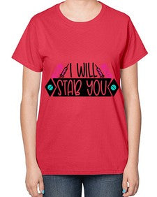 I Will Stab You Style Style 929# - nurse-  Ladies T-Shirt