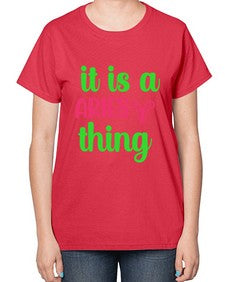 It is a aries thing 253# - aries-  Ladies T-Shirt