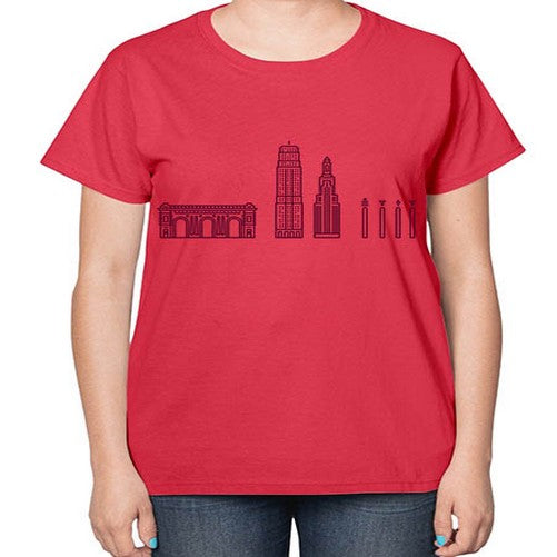 KansasCity 1017# - cities-  Ladies T-Shirt