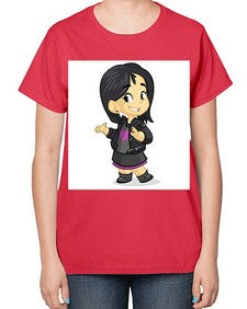 Kid 147# - cartoon general-  Ladies T-Shirt
