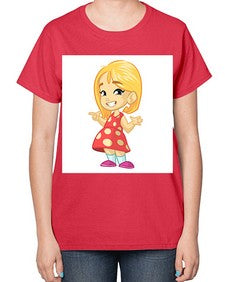 Kid 154# - cartoon general-  Ladies T-Shirt