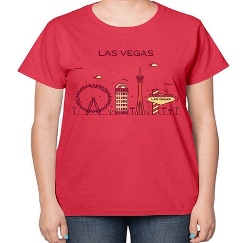 LasVegas 1116# - cities-  Ladies T-Shirt
