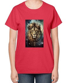 Leo 58# - leo-  Ladies T-Shirt