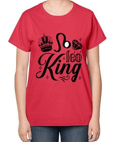 Leo king 290# - leo-  Ladies T-Shirt